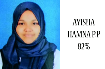AYISHA HAMNA - ISC TOPPER