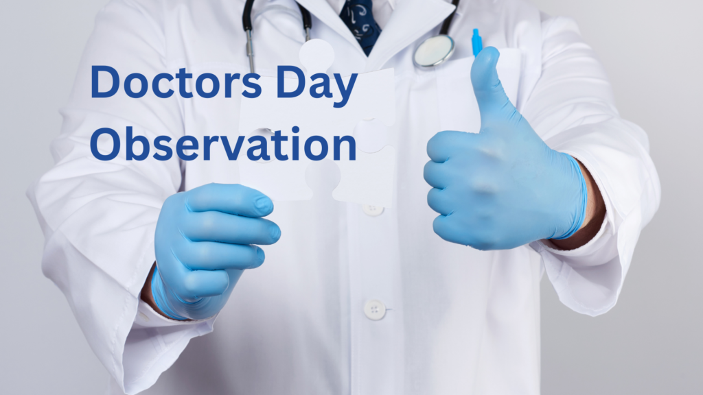 Doctors Day Observation
