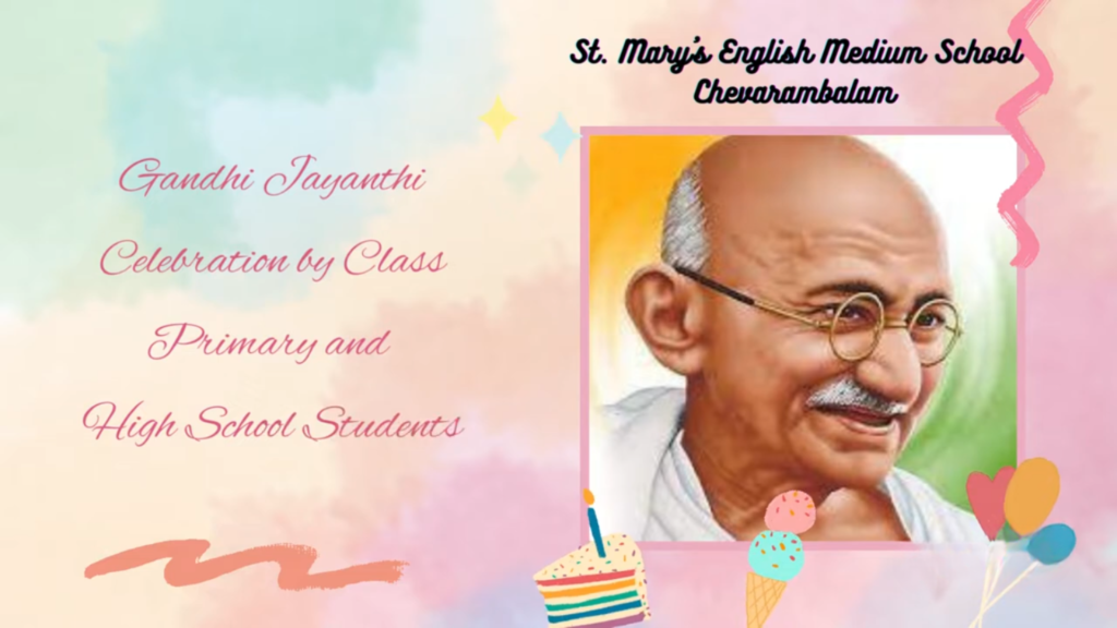 Gandhi Jayanthi celebration