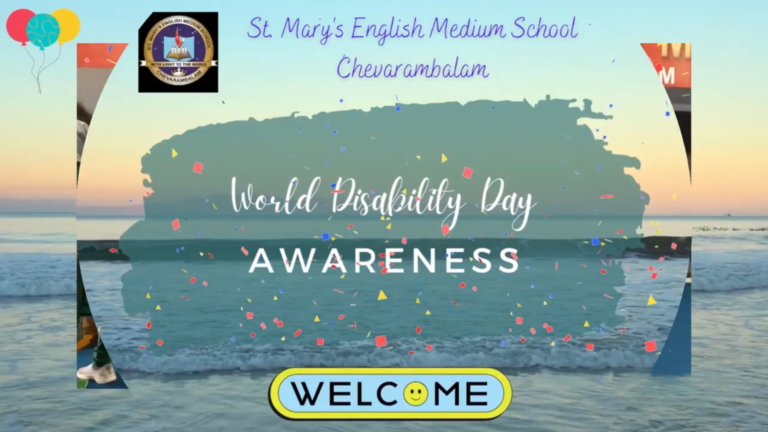 World Disability day awareness & Interclass Quiz competition 2022-23
