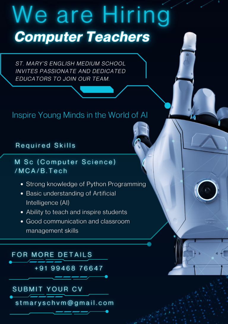 Hiring computer teachers