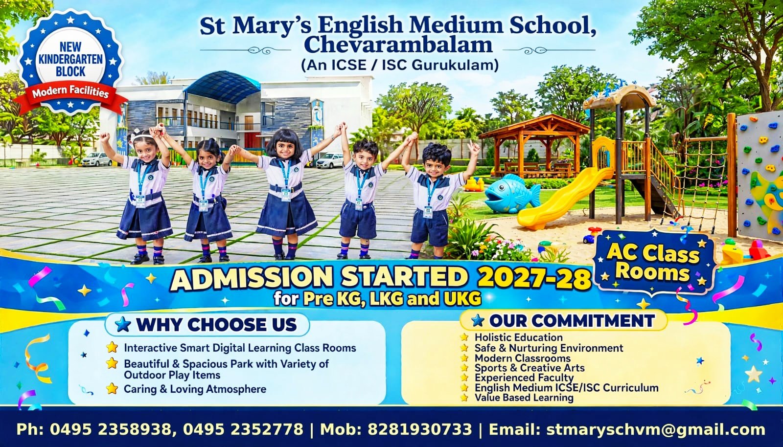 Admission Open 2027-28